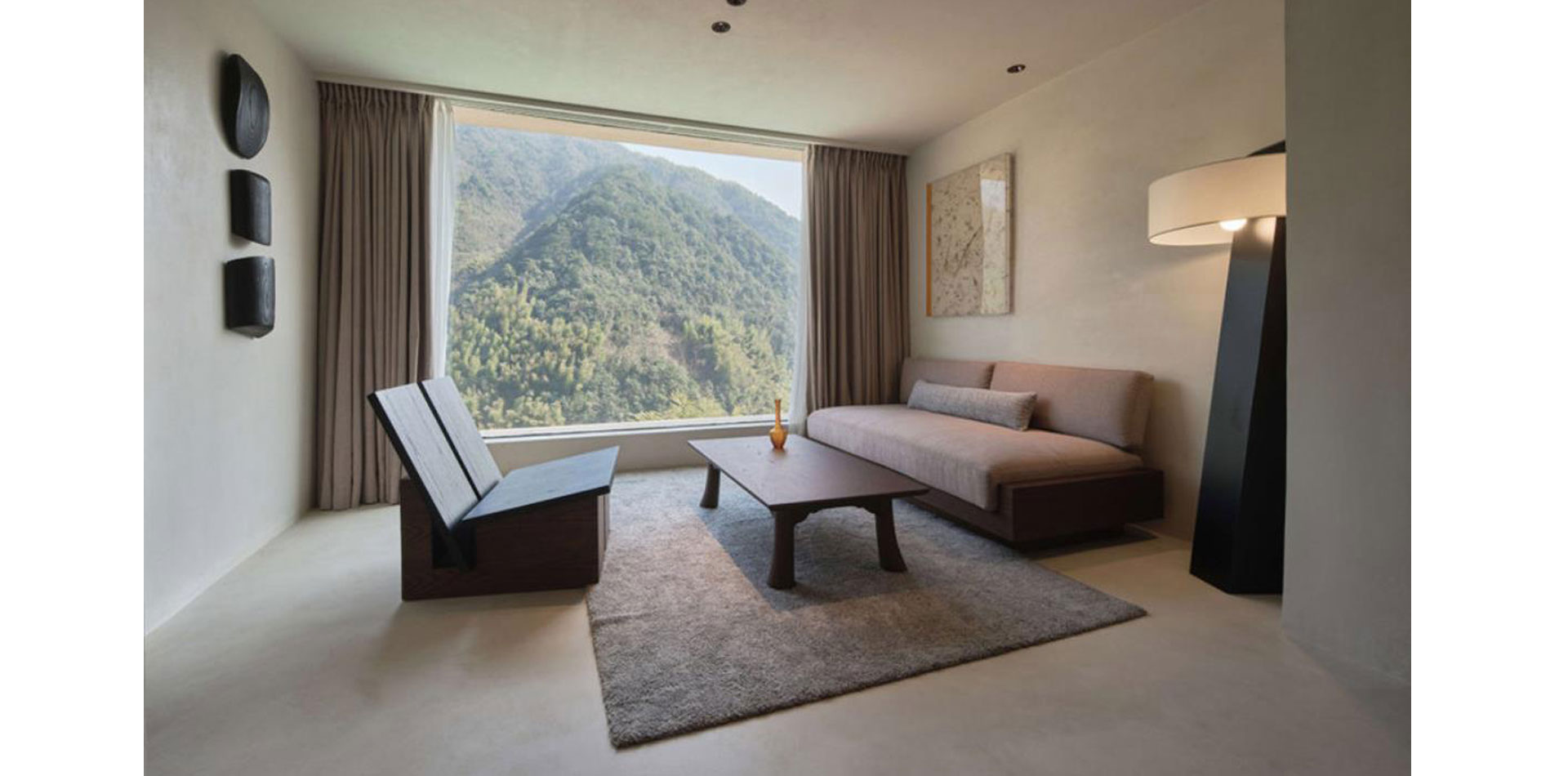Log production custom factory bedroom furniture double bed F-008