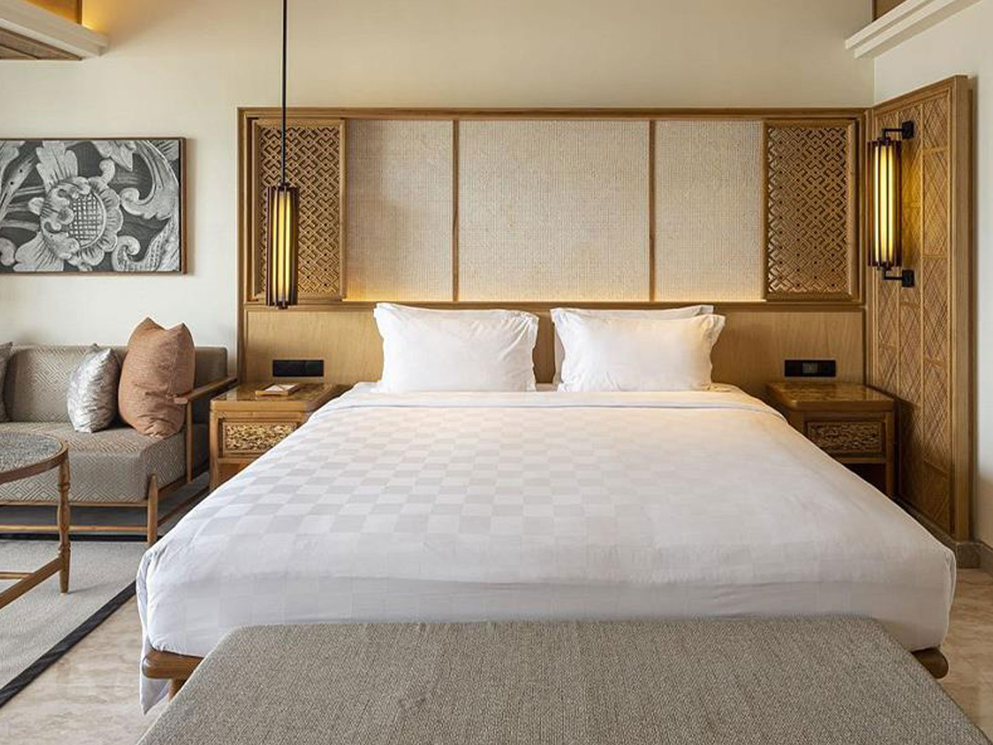 Luxury bedroom furniture villa hotel design cus...