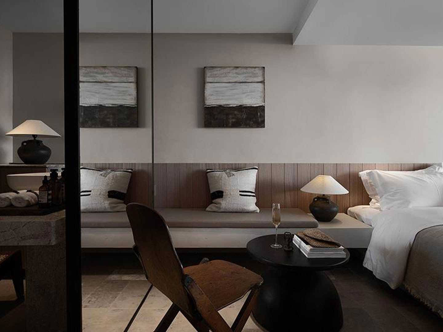 Hotel Mingsu Apartment Customized Furniture Double Bed F007