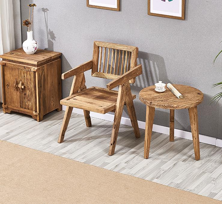 solid wood living room coffee table combination F119