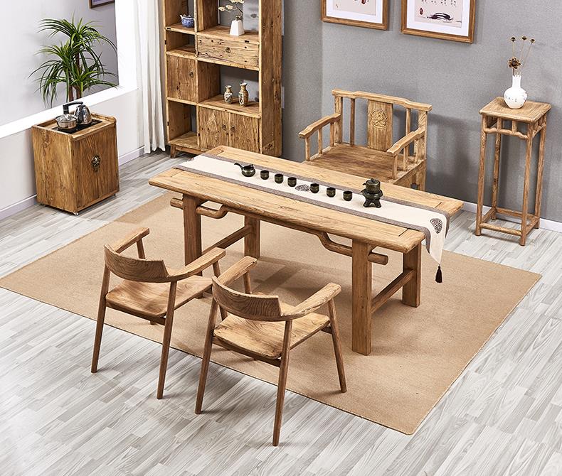 All solid wood custom coffee table F121