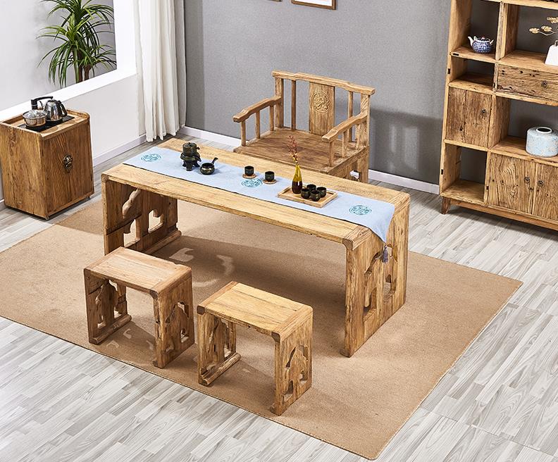 All solid wood home tea table set F120