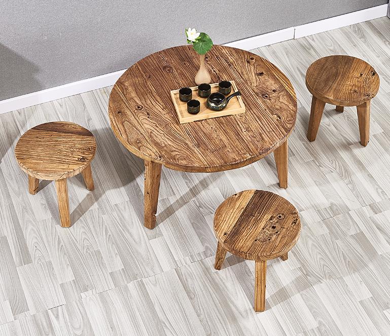 solid wood living room coffee table combination F119