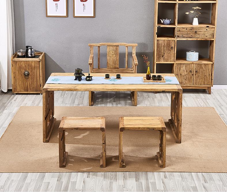 All solid wood home tea table set F120