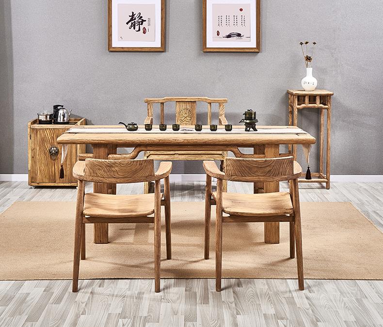 All solid wood custom coffee table F121