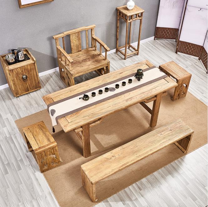 All solid wood custom coffee table F121