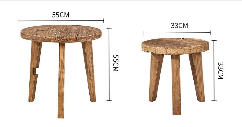 solid wood living room coffee table combination F119