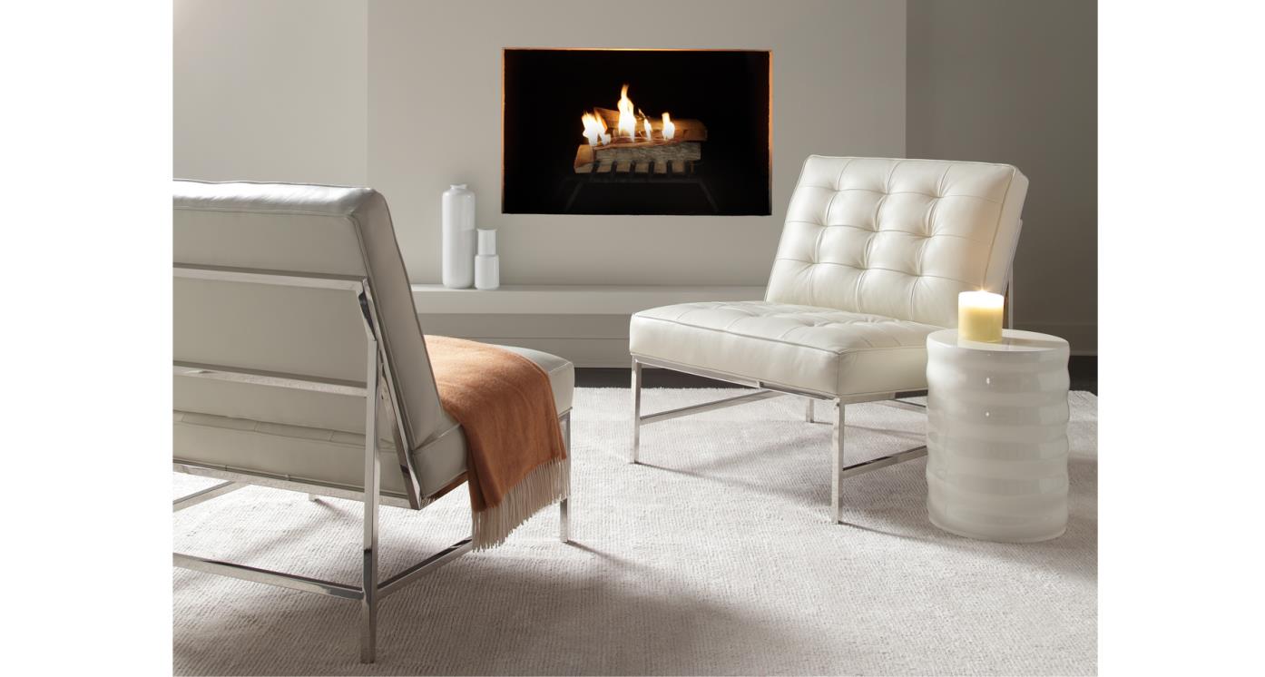 Modern simple stool and chair in villa hotel model room B022