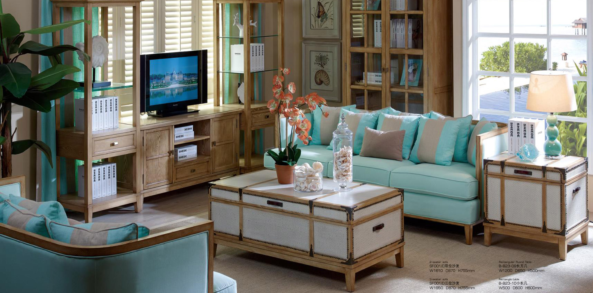 living room sofa set B068