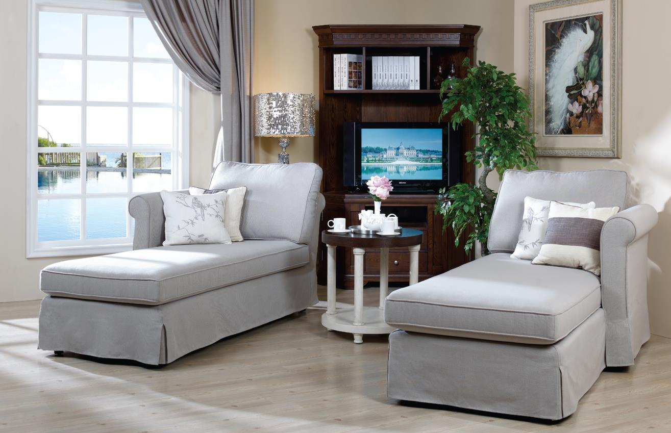 High-end luxury chaise longue B077