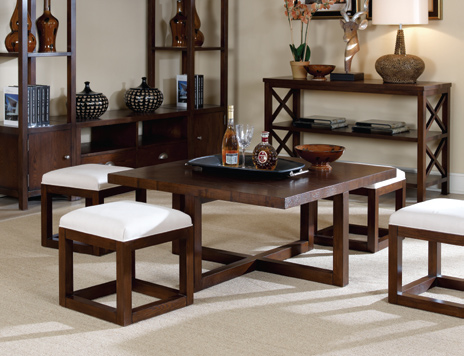 Solid wood high-end storage rack B083