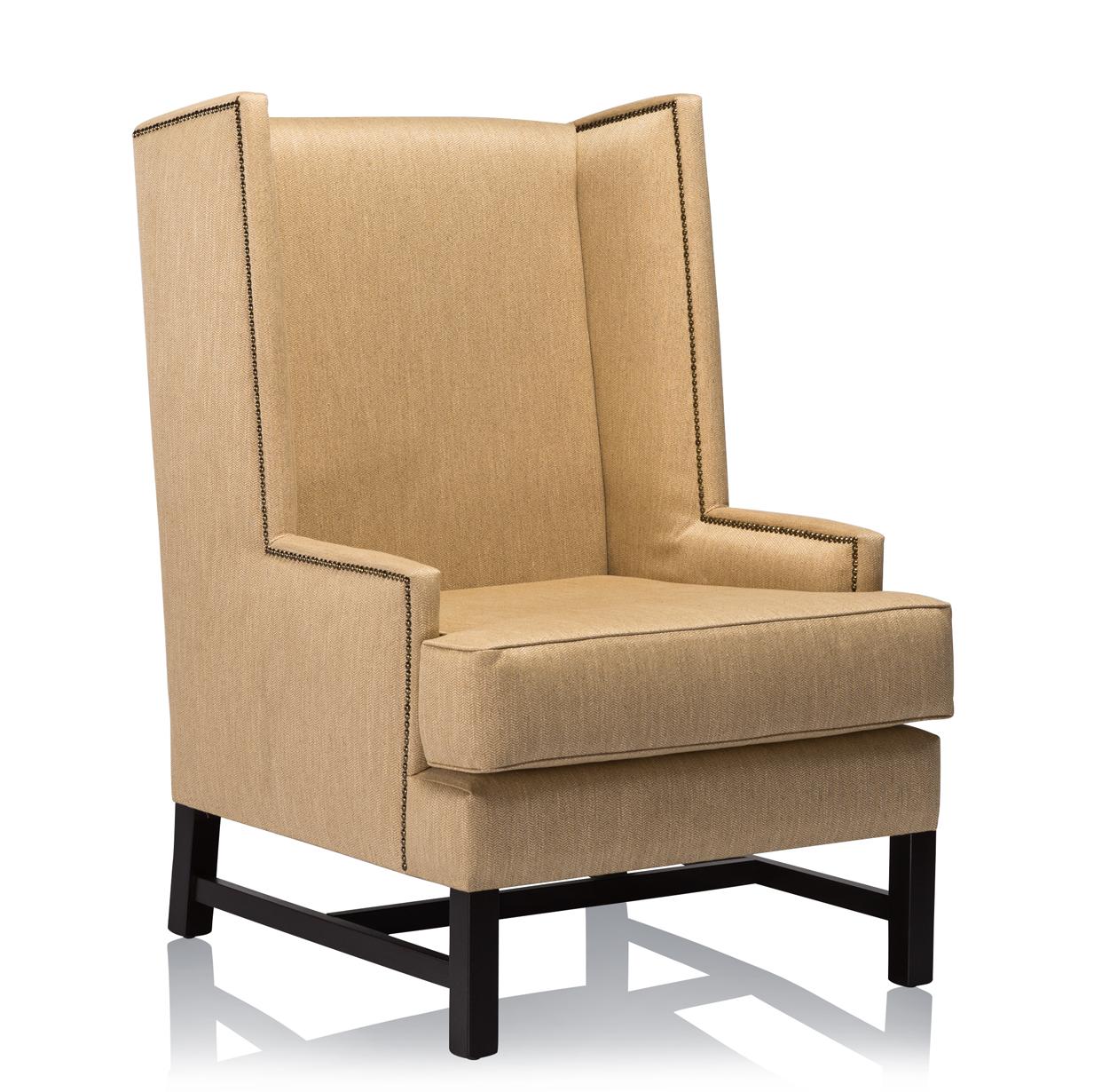 Custom armchair for hotel villa project C037
