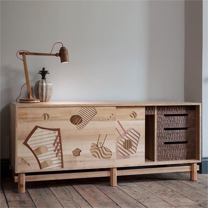 All solid wood B&B living room furniture F062