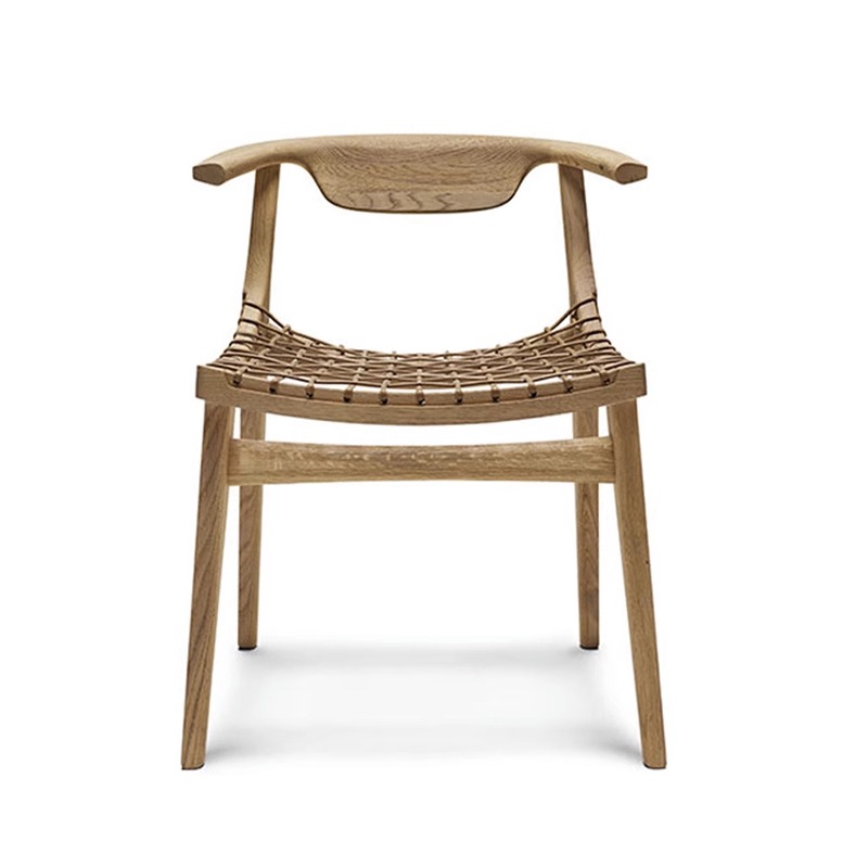 Natural wood dining furniture chairs F091