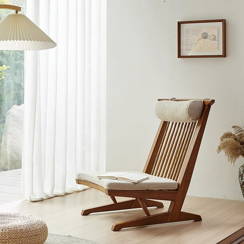 Natural log modern lounge chair F113