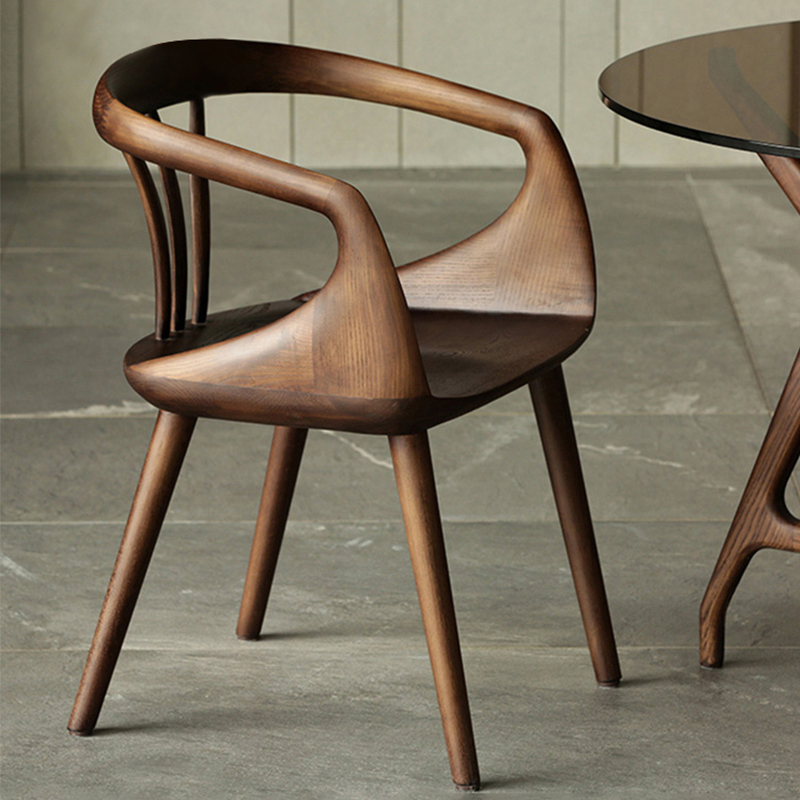 All solid wood dining furniture dining chairs F161