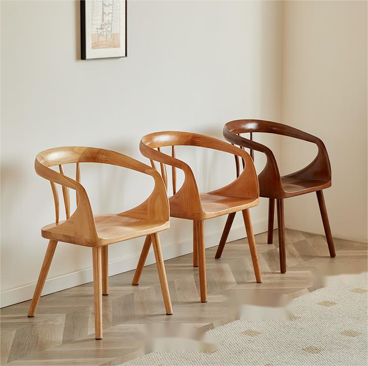 All solid wood dining furniture dining chairs F161