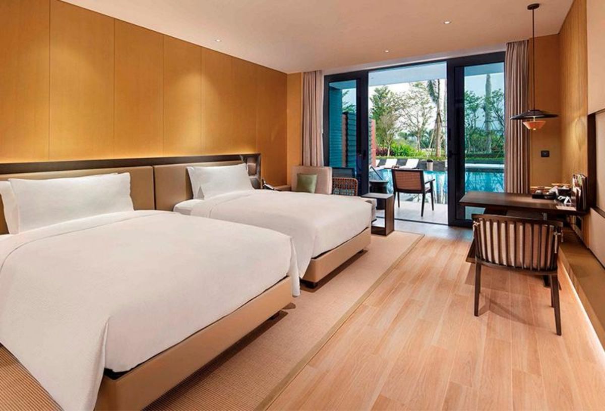 Star hotel furniture full set of projects villa luxury apartment homestay club guest room furniture G-007
