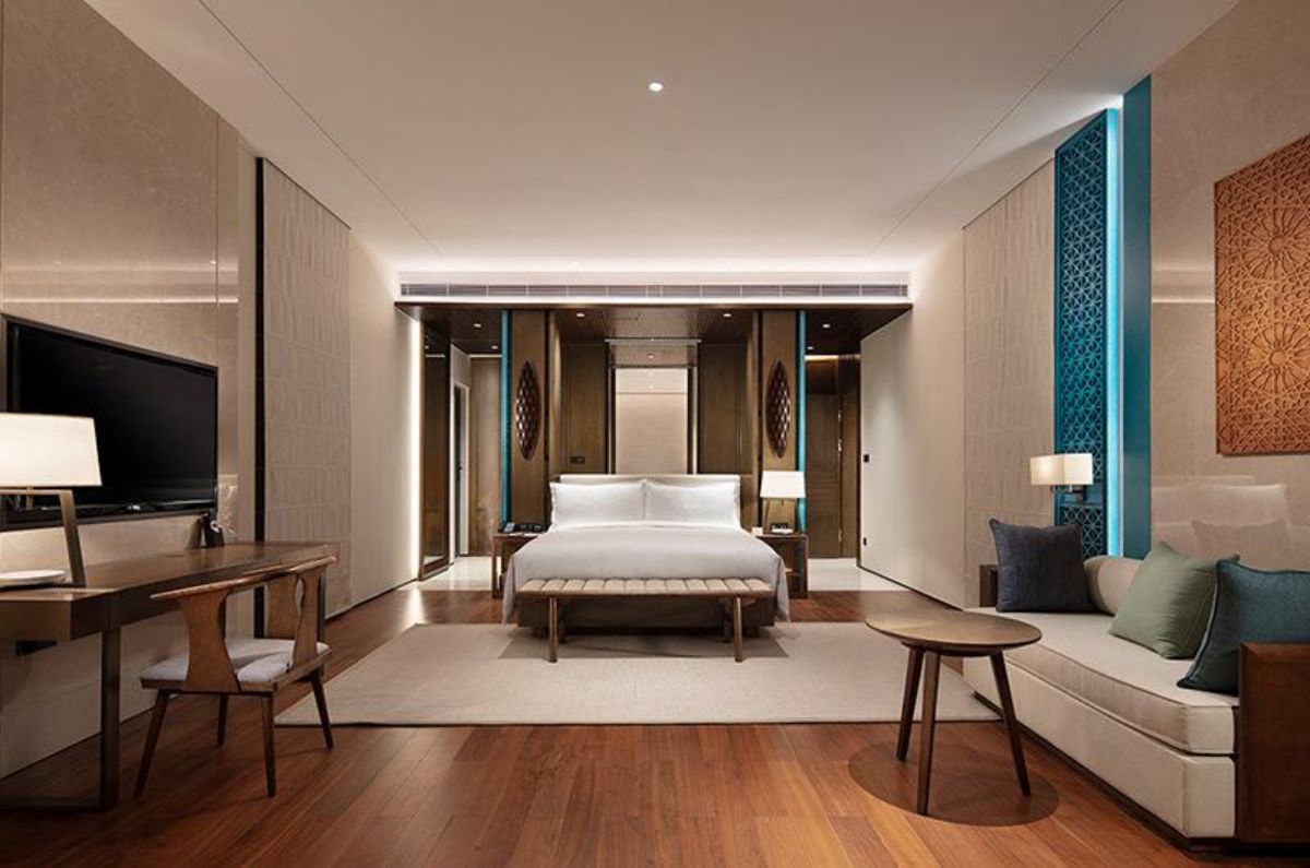 Star hotel furniture full set of projects villa luxury apartment homestay club guest room furniture G-007
