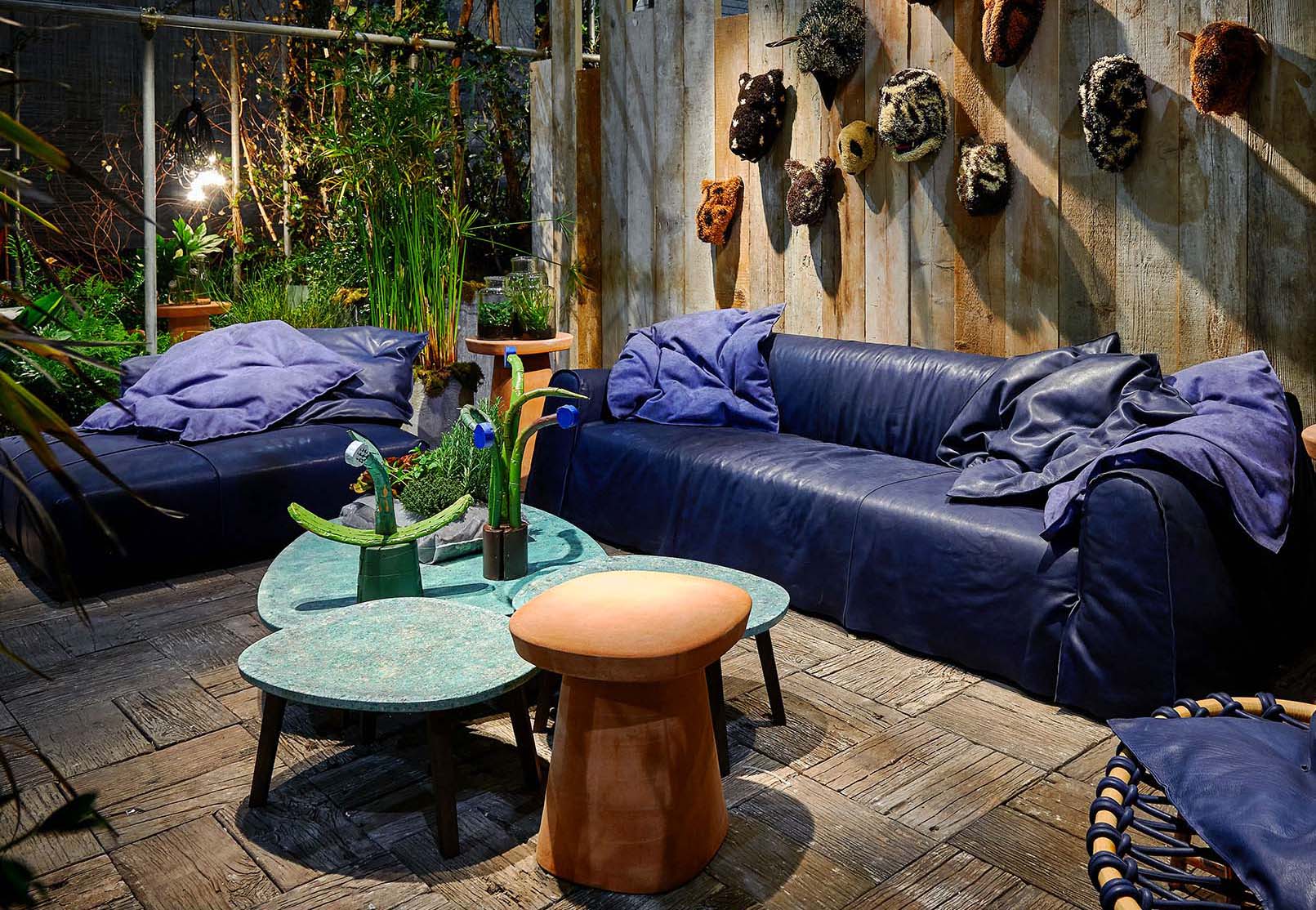 Leather sofa Modern style sofa living room sofa set furniture Y-038