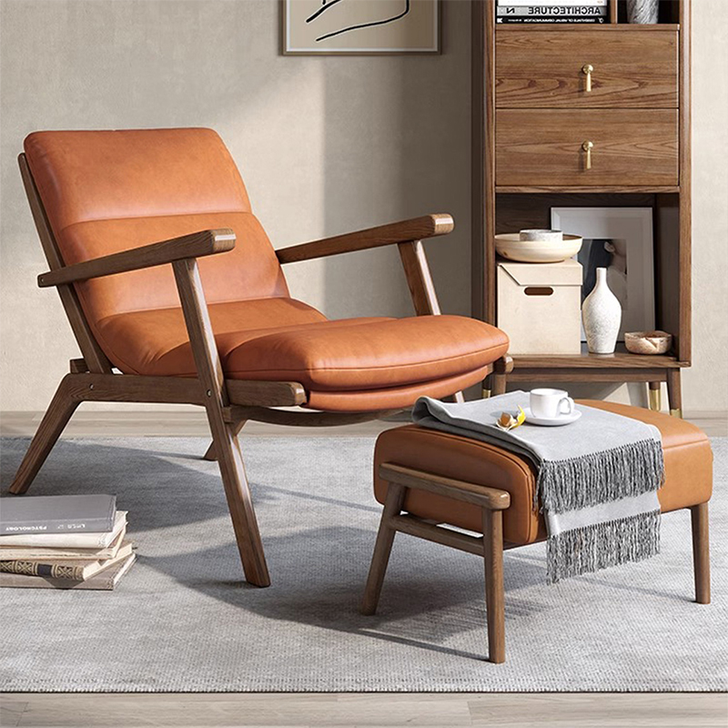 solid wood living room furniture leisure chair F182
