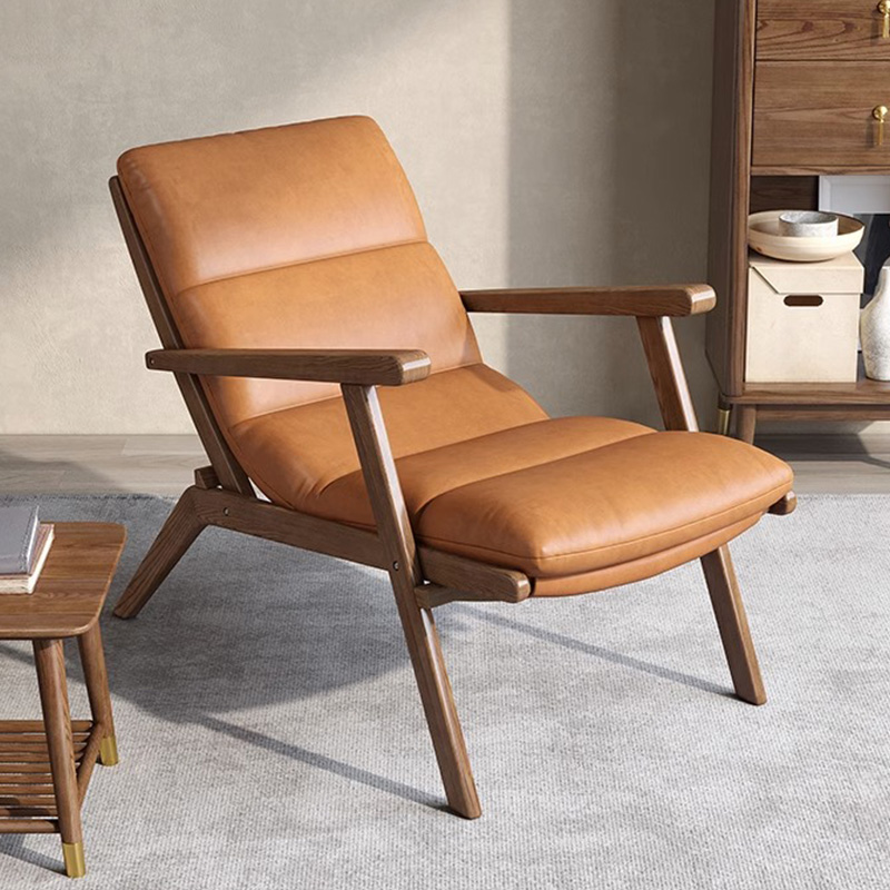 solid wood living room furniture leisure chair F182