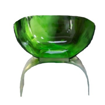 Acrylic light luxury chair A063