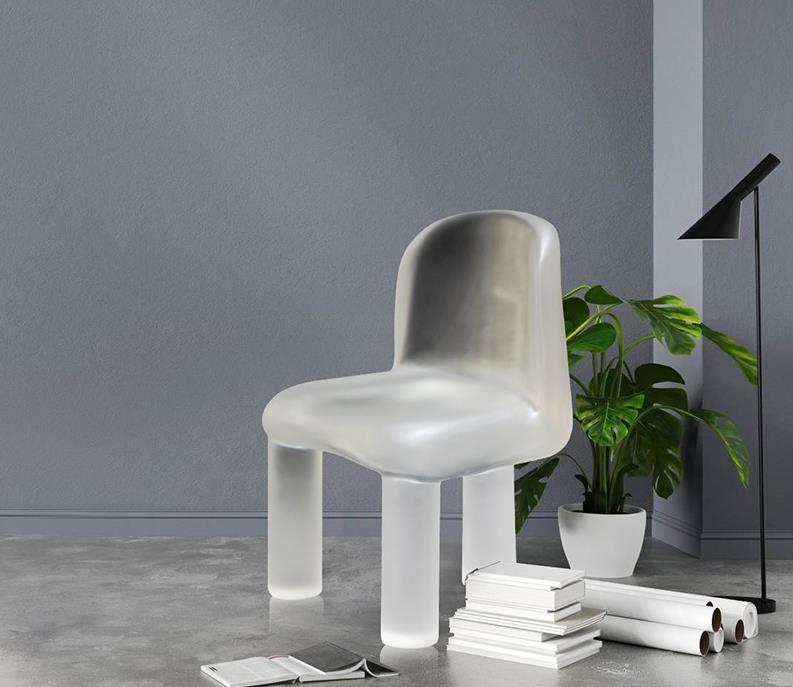 New Italian style light luxury chair A064