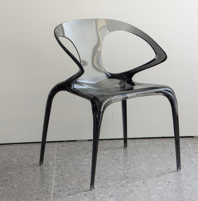 Simple acrylic armchair A065