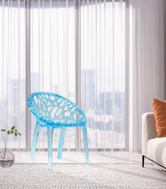 Hot selling acrylic dining chairs A066