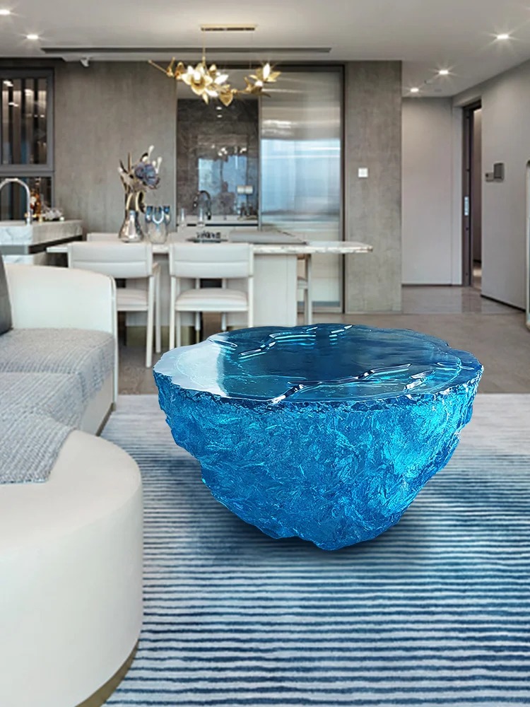 Simple coffee table ocean round table A075