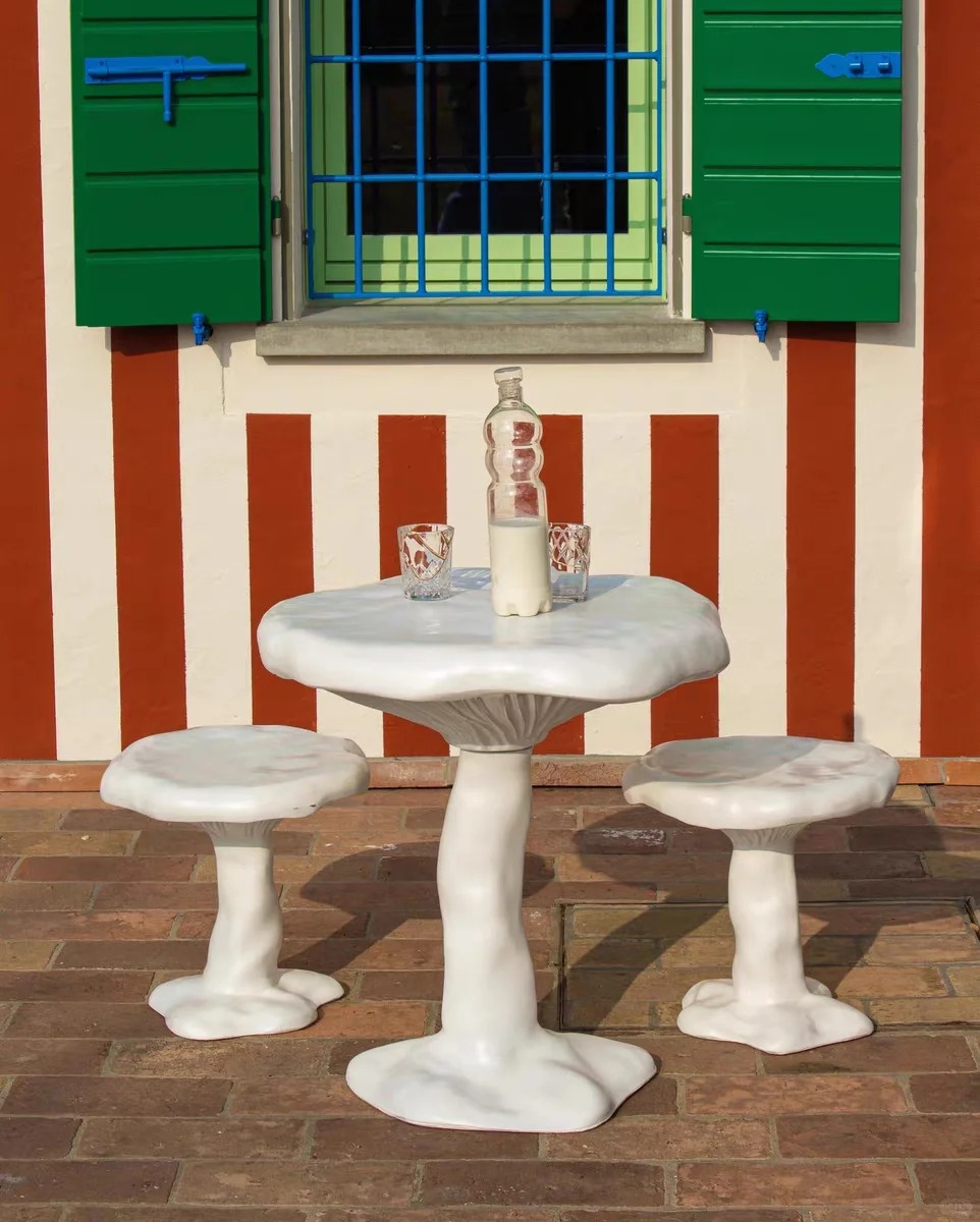 Artistic personalized side table A076