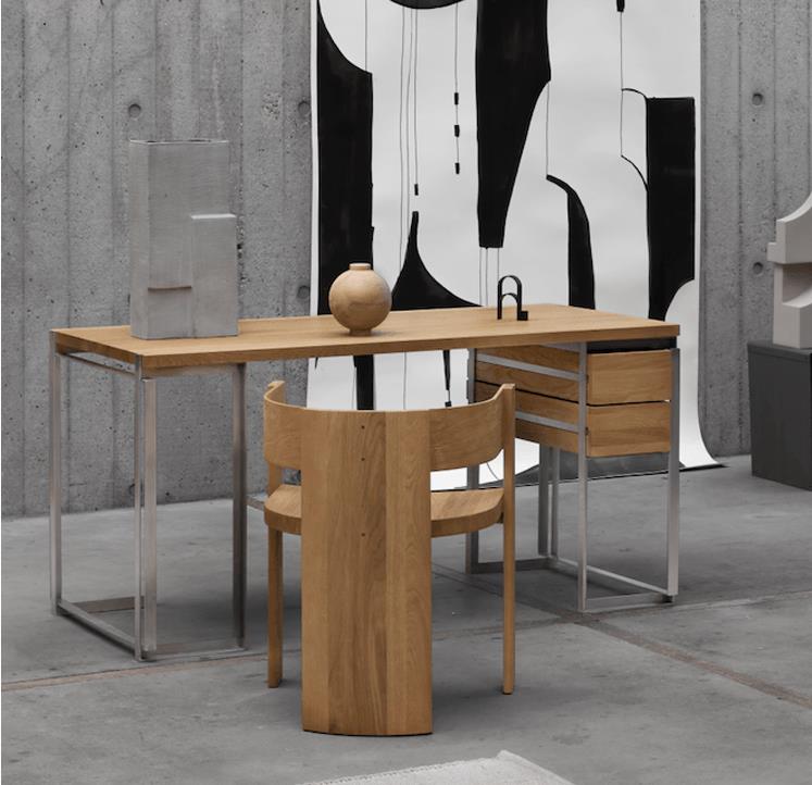 Log dining chair book chair F190