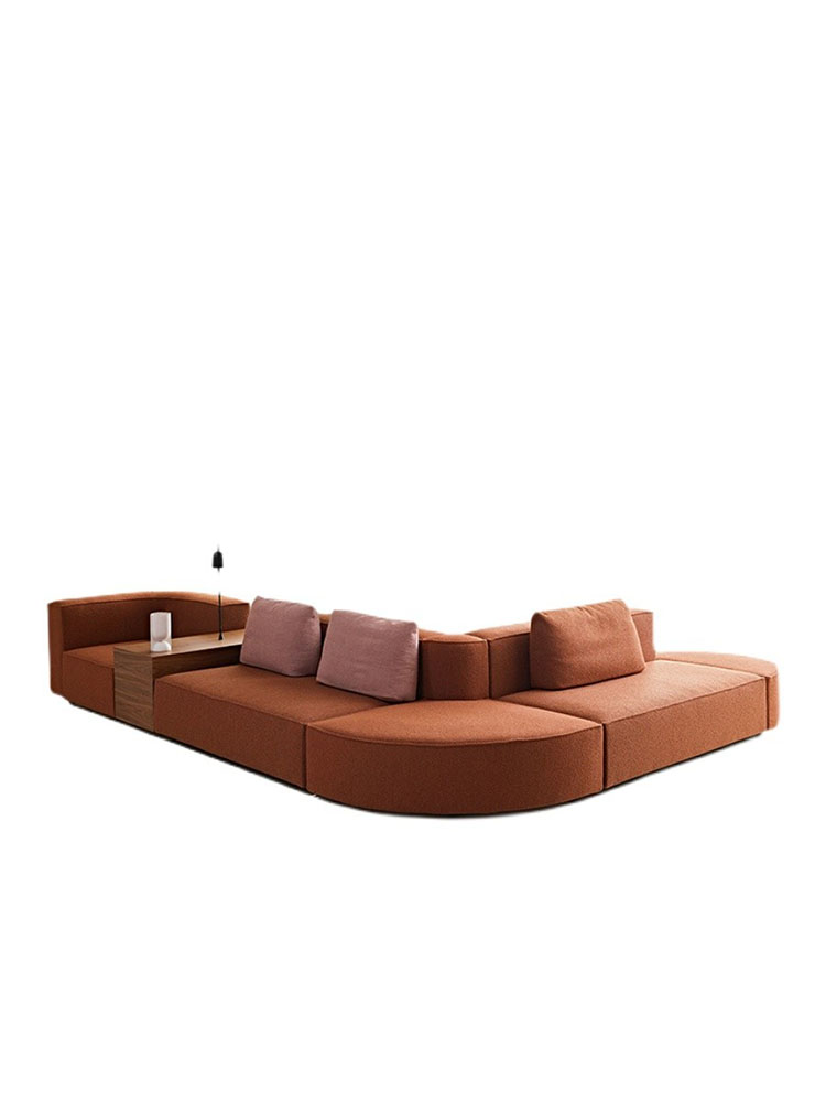 Nordic wabi-sabi style sofa combination F201