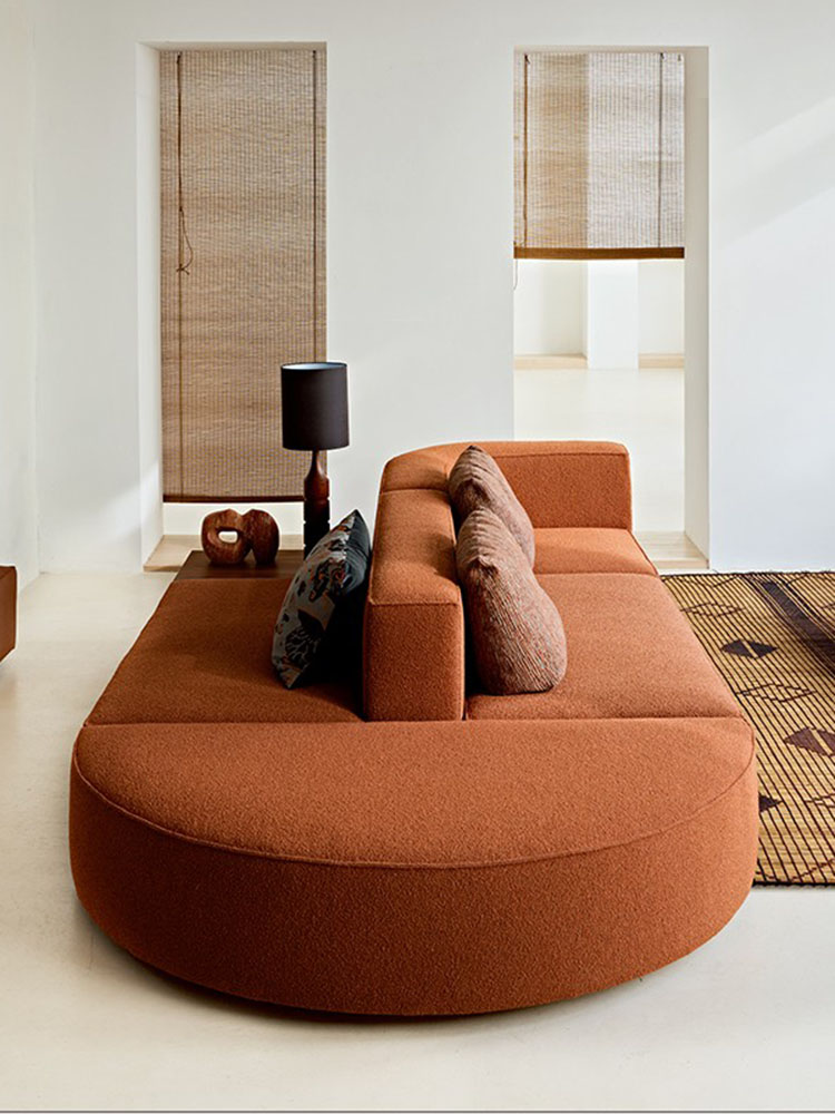 Nordic wabi-sabi style sofa combination F201