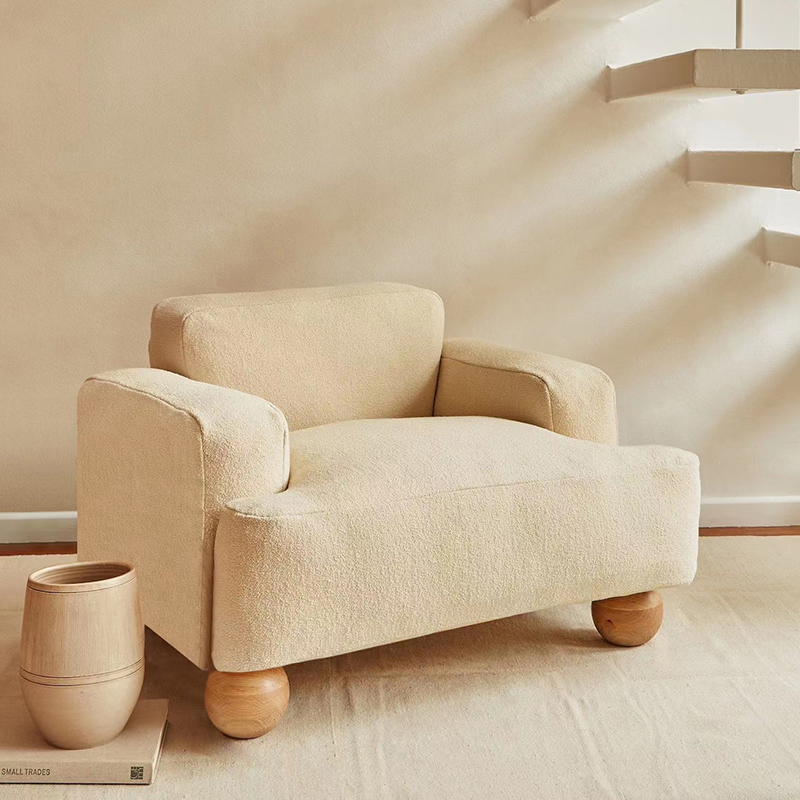 Wabi-sabi style log sofa F209