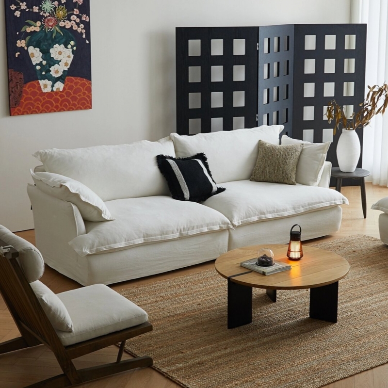 Japanese fabric sofa F210