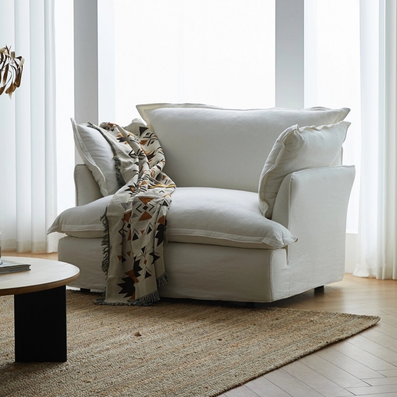 Japanese fabric sofa F210