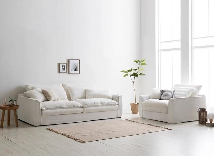 Modern simple Nordic fabric sofa F211