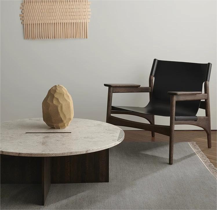 Simple log designer chair F242