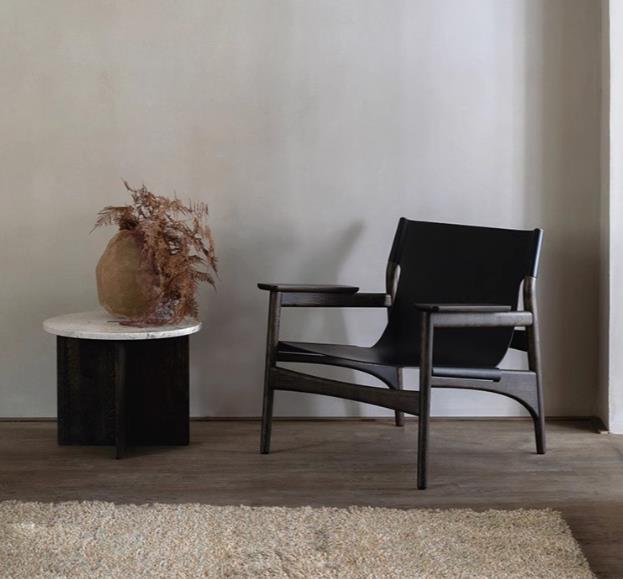 Simple log designer chair F242