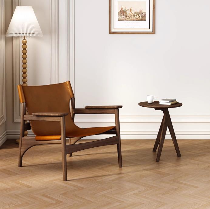 Simple log designer chair F242