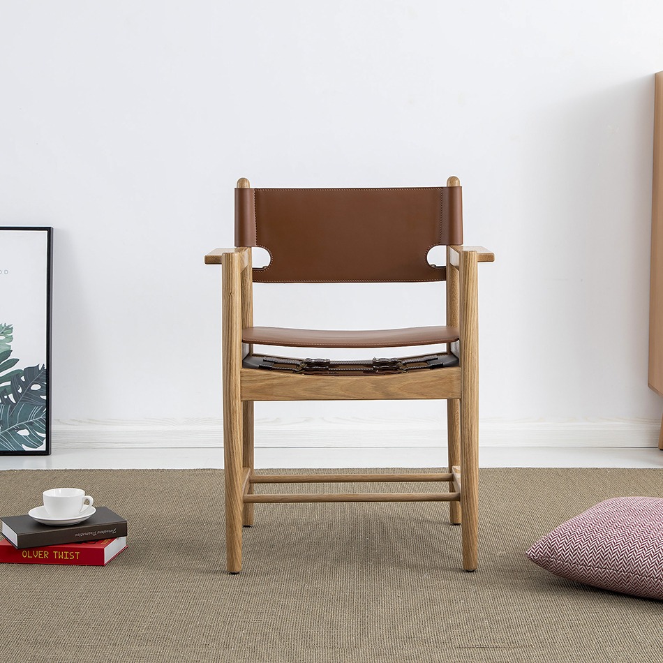Log designer chair F250