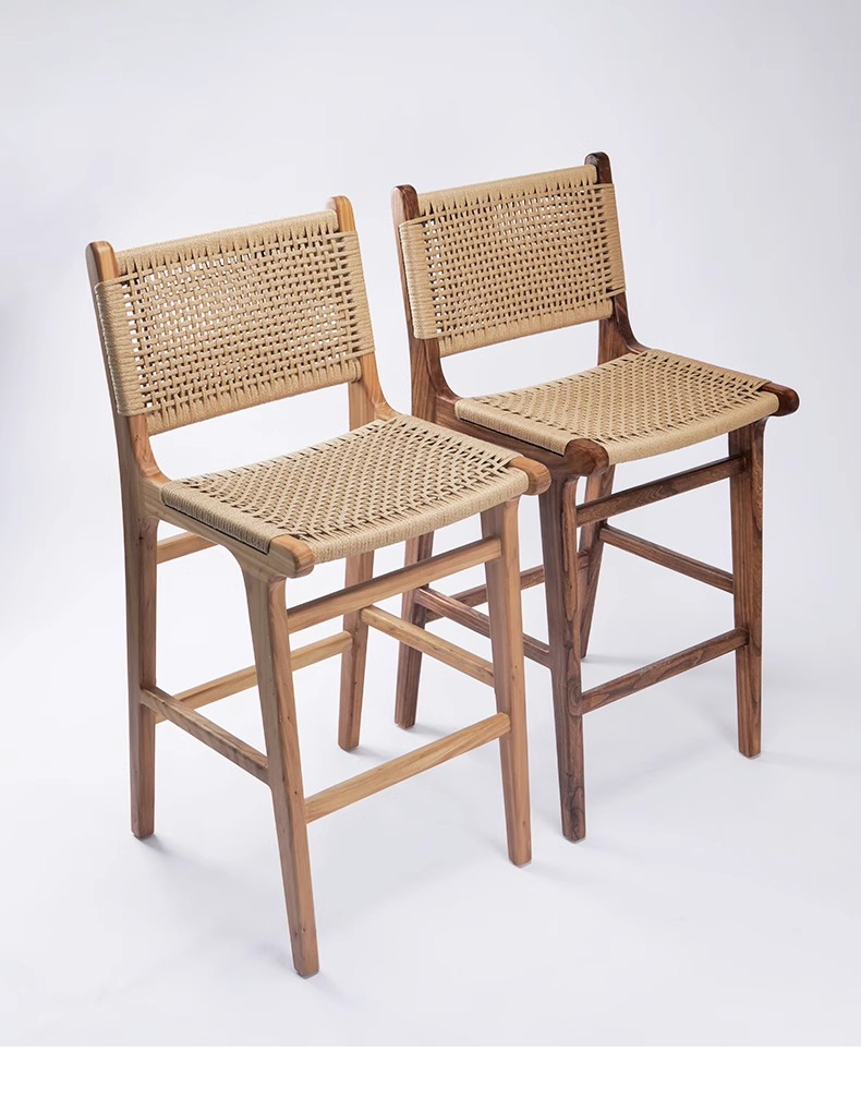 Modern rope high chair F255