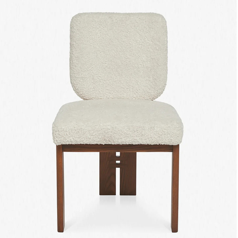 Retro dining room backrest dining chair F265