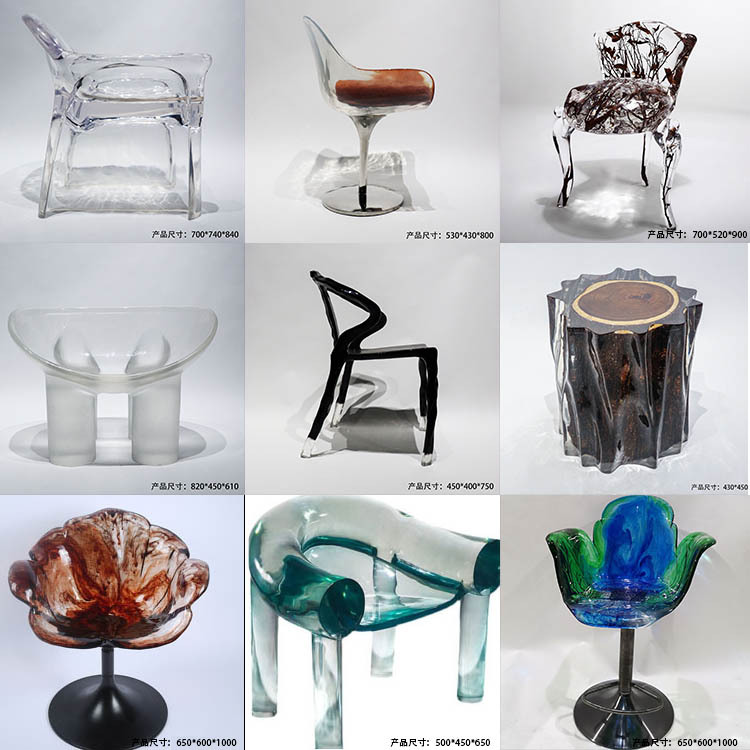 Modern art furniture crafts seats A062
