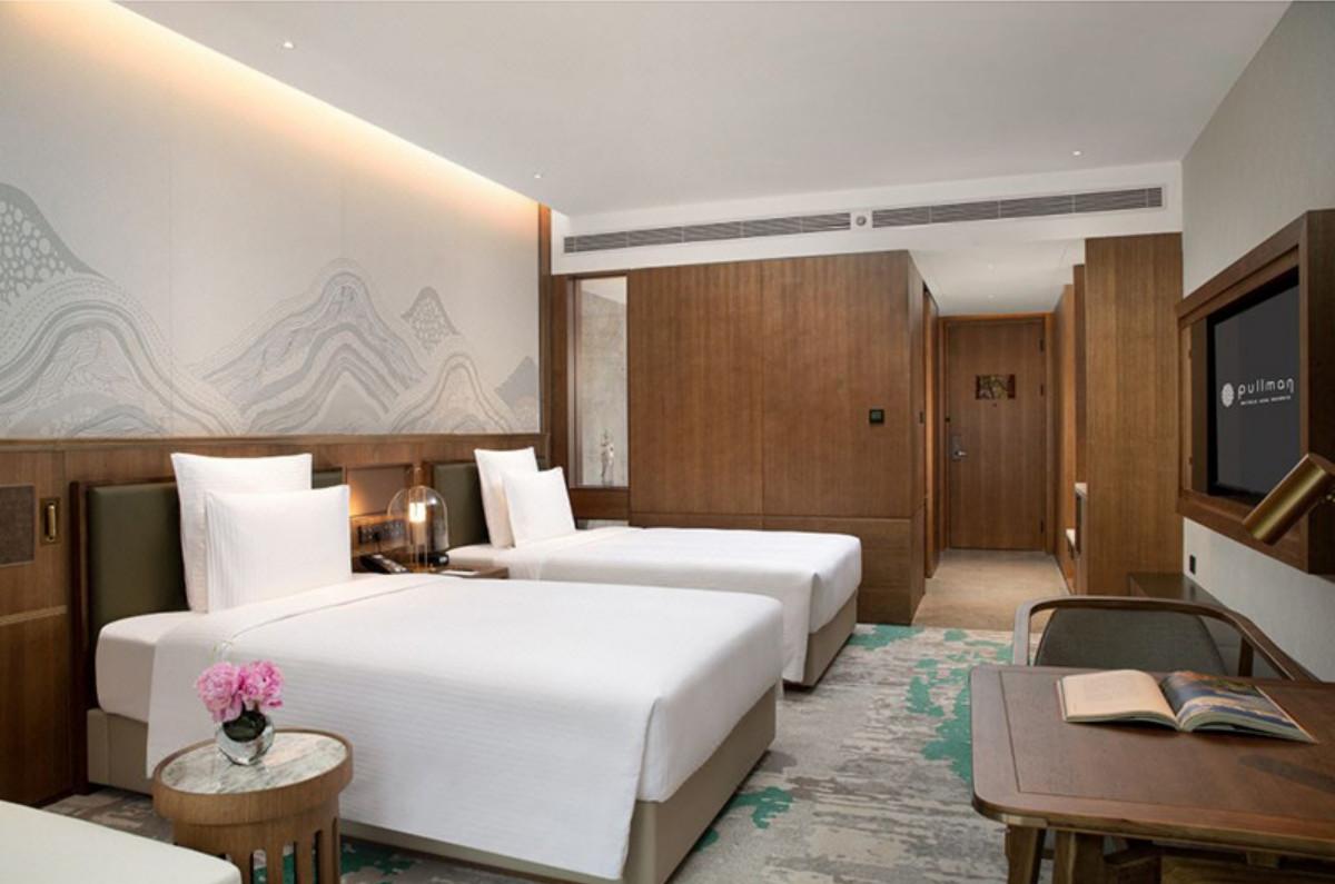 Hotel furniture custom standard room homestay boutique apartment hotel guest room bed G-026