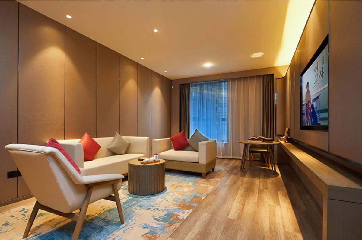 Five-star hotel furniture factory custom standa...