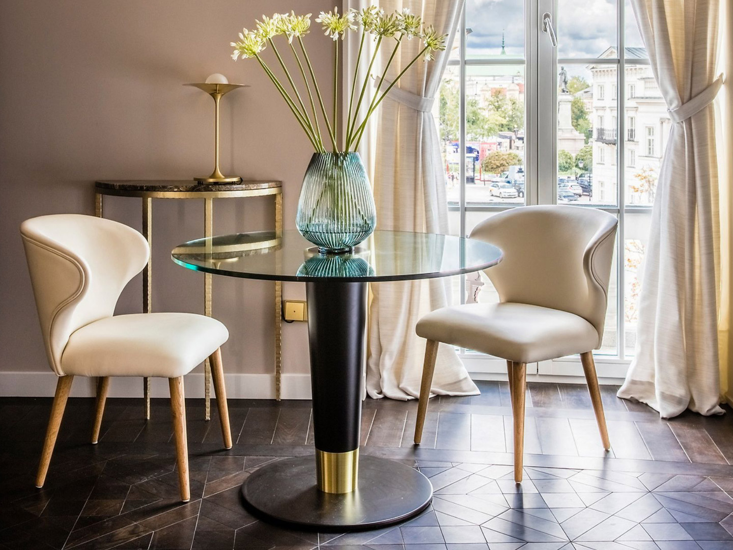 Hotel club project customized modern light luxury villa furniture J-002