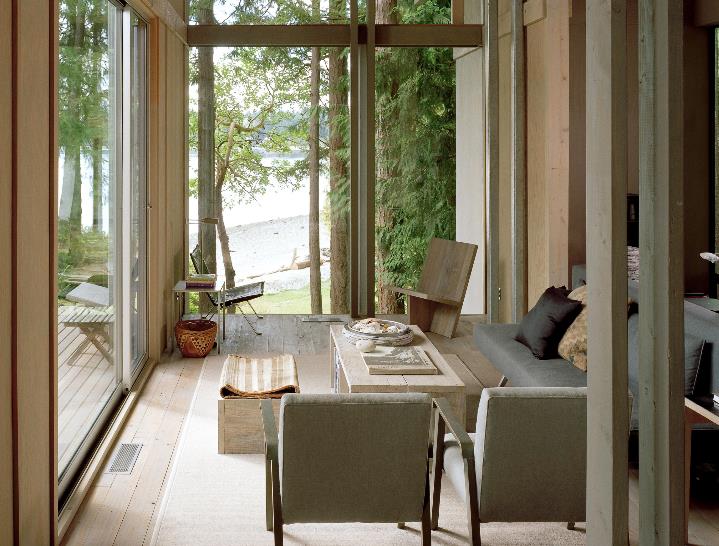 Whole house customized simple modern resort homestay furniture U-061